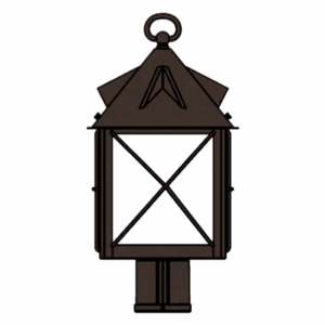 Stonehaven™ Lantern 14" Wide Exterior Post Light
