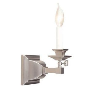 Summit™ One Light Gas Key Wall Sconce With Electric Candle
