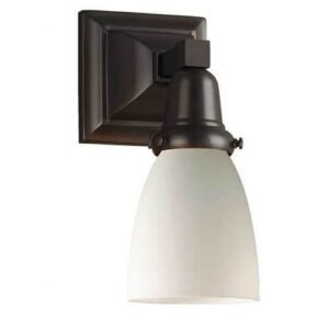 Glen Ellyn™ One Light Straight Arm Wall Sconce With 2-1/4" Shade Holder