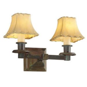 Oak Park™ Two Light Straight Arm Wall Sconce With Electric Candles