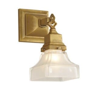 Oak Park™ One Light Chain Link Wall Sconce With 2-1/4" Shade Holder