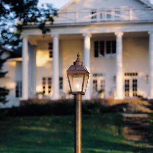 Georgian™ Lantern 9" Wide Exterior Post Light