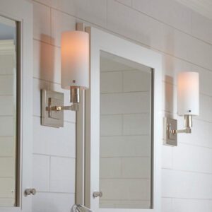 Tribeca™ One Light Straight Arm Wall Sconce With Shade Holder