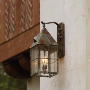 Lancaster™ Exterior 7" Wide Scrolled Hook Wall Light