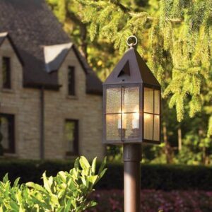 Lancaster™ Lantern 7" Wide Exterior Post Light