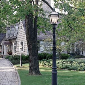 London™ Lantern 12" Wide Exterior Post Light