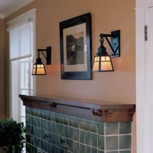 Nashota™ One Light Chain Link Wall Sconce With 2-1/4" Shade Holder