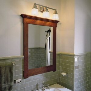 Oak Park™ Three Light Straight Arm Wall Sconce With 2-1/4" Shade Holders