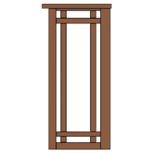 Studio™ Exterior 6" Wide Flush Wall Light