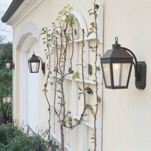 Provincial™ Exterior 6" Wide Curved Arm Wall Light