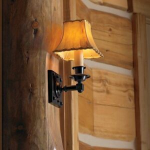 Durham™ One Light Straight Arm Wall Sconce With Electric Candle