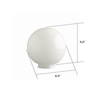 Opal Gloss Round 8" Globe
