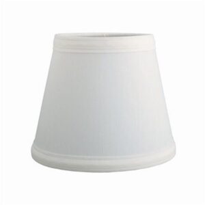 White Smooth Linen 6" Wide