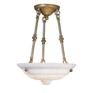 Ionian™ Alabaster 16" Diam Multi-Stem Alabaster Pendant