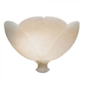 Pompeii™ 12" Wide Alabaster Wall Sconce