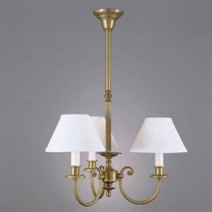 Provence™ Three Light Chandelier With Electric Candles