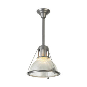 Vintage Holophane™ Framed Classic Holophane Light