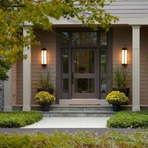 Montara™ Exterior 6" Wide Flush Exterior Wall Light Tall