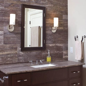 Tribeca™ One Light Straight Arm Sconce With Glass Cylinder Shade