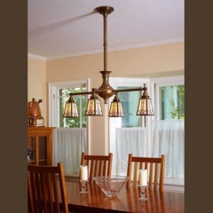 Morris™ Four Light Chandelier With Lanterns