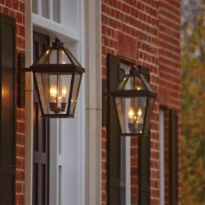 London™ Lantern 12" Wide Exterior Wall Light