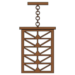 Sunrise Center™ Exterior 9" Wide Chain Hung Pendant Light