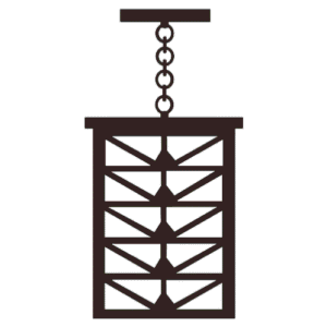 Sunrise Center™ Exterior 13" Wide Chain Hung Pendant Light