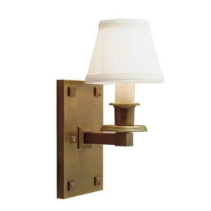 Nashota™ One Light Straight Arm Wall Sconce With Electric Candle