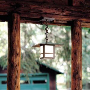 Prairie View™ Exterior 9" Wide Chain Hung Exterior Pendant Light