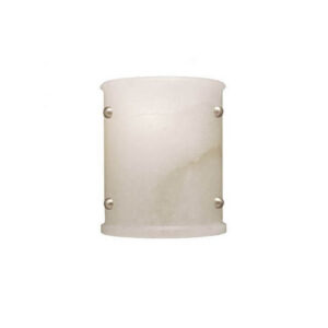 Volterra™ Alabaster 9.5" High Half Balls Alabaster Wall Sconce