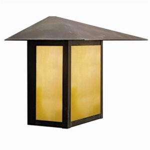 Prairie View™ Lantern 13" Wide Flush Exterior Wall Light
