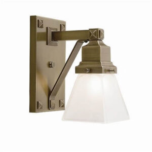 Nashota™ One Light Bracket Wall Sconce With 2-1/4" Shade Holder