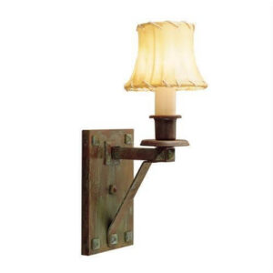 Nashota™ One Light Bracket Wall Sconce With Electric Candle