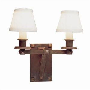 Nashota™ Two Light Bracket Wall Sconce With Electric Candle