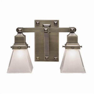 Nashota™ Two Light Bracket Wall Sconce With 2-1/4" Shade Holders