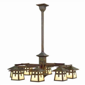 Stamford™ Multi-Light 7" Wide Columnar Chandelier