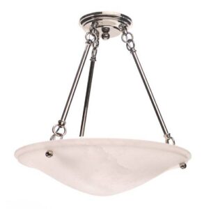 Navarra Alabaster 19" Multi Stem Pendant