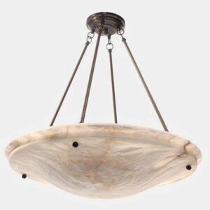 Navarra Alabaster 30" Multi Stem Pendant