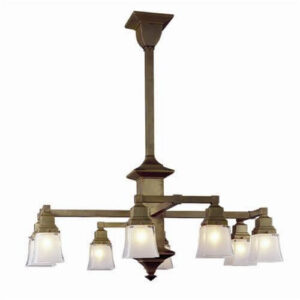 Hartford™ Interior Eight Light Chandelier with 2-1/4″ Shade Holders Facing Down