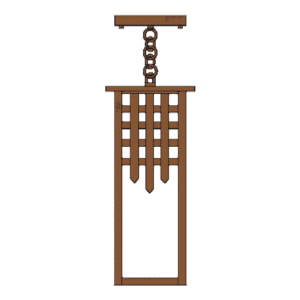 Castle Gate™ Exterior 10" Wide Chain Hung Pendant Light