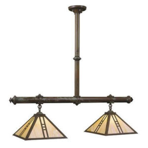 Mission™ Multi-Light Two Light Chandelier Pendant