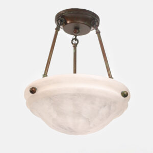 Palladian Alabaster 12" Multi-Stem Pendant