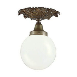 Newberry™ One Light Flush Ceiling Fixture With 3-1/4" Shade Holder