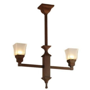 Hartford™ Two Light Pendant With 2-1/4" Shade Holders Up